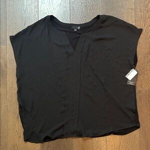 Vintage Sears V-Neck Silky Cap Sleeve Top 2X *new with tags!*